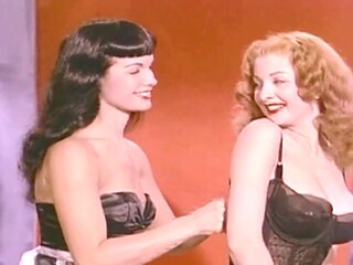 The naked truth about Bettie Page - classic vintage film