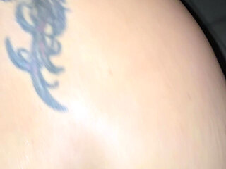 Real milf fucked in a bunny outfit at a sex club with a banana flavoured  condom