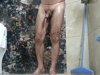 Indian desi police officer get sucked and shower with neighbour and army officer