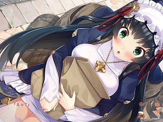 Hentai featuring busty girls in animated adult fun