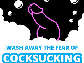 AUDIO ONLY - Wash away the fear of cock sucking