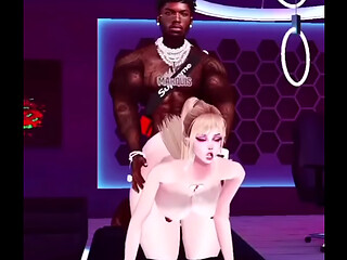 Ella solo estaba recibiendo esta verga y su pussy no paraba de chorrear