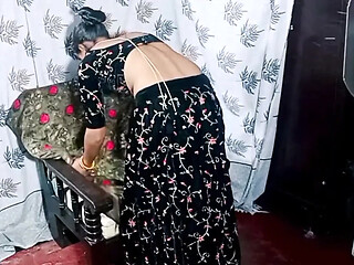 Hubby gets a doggystyle reaming in the bedroom