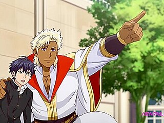 Power top prince fills up shy boys hole with creamy finish  HENTAI (ENG Dubbed)