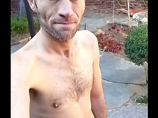 Pissing outside