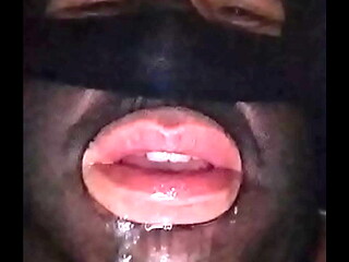 Sammie didn'_t have black Bear to piss on her so she poured 3 days old piss he left for her