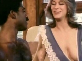Classic MILF Marilyn Chambers Takes Huge BBC in Retro Interracial Scene
