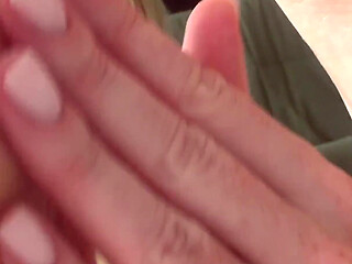 Close up Toe Sucking and Footjob with Cum on Toes - Pedicured Toes and Cum Licking