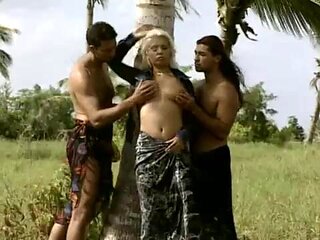 Angelica Bright DP on paradise island