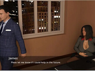 Project Hotwife - Gameplay - Roleplay - Office Wife Shows Her Assets