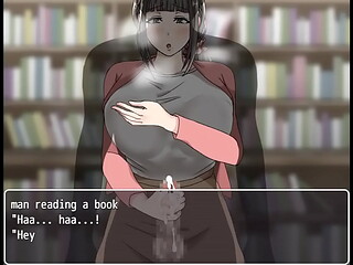 Masturbando um homem dentro de uma livraria - Ayako'_s Scramble - Parte 9