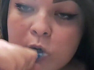 Brushing Teeth by Alison Sparks