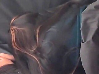 It's in the Other Hole!! Submissive Amateur Schoolgirl Fucked in Skirt and Stockings