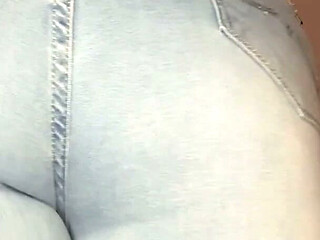 Fetish Tight Jeans Clenching My Bubble Ass JOI Cum Countdown