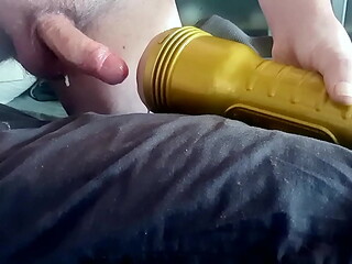 Fleshlight quickie after edging