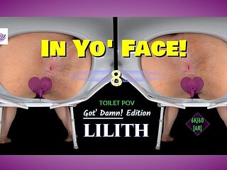 In Yo Face Vol. 8 - Huge Latina BBW Thick Ass Toilet POV
