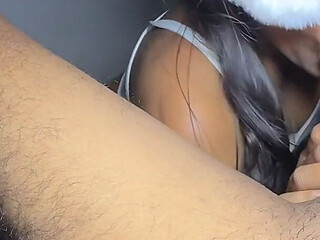She Allowed Him to Spend the Night in Her Bed & Accidental Cum Inside