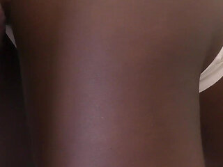 Beautiful Ebony Teen Fucked with Love and Creampied