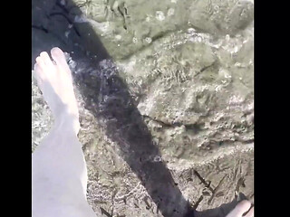Beach Feet Teasing