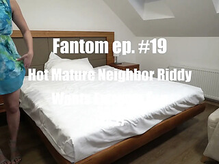 Hairy milf gets tied up and fucked hard by her hairy neighbor.