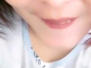 Sultry MILF Sange gives a deepthroat blowjob