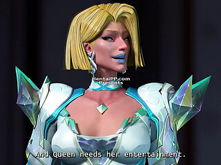 Emma Frost  Blowjob ( Cartoon Porn )