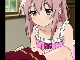 anime girl with bunny ears licking another anime girl pussy ai video