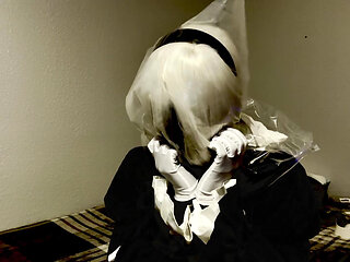 Black Zentai Cosplay Breathplay