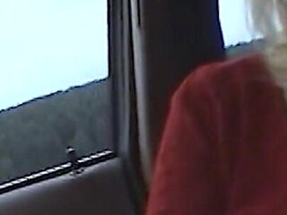 Sweet Jessi Sucking Cock in a Parking Lot