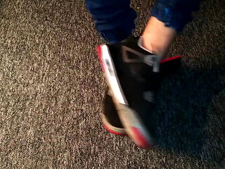 Sneakers Play and Cum Jordan Retro Iv