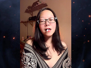 Darkside Smoking Asian Confessions: "chainsmoking + Breeding Kink Taboo Turns Me on!