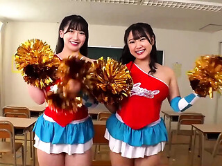 Cheerleader gives anal rimjob then gets her wide legs spread and fucked