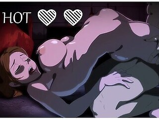 Nobara Loves Getting Fucked While Watching Porn On The Projector