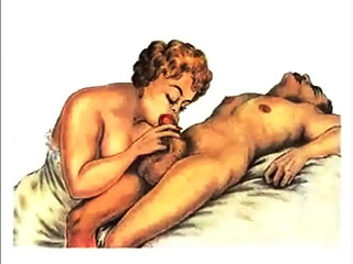 vintage erotic drawings