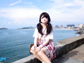 Asian Japanese teen big boobs creampie