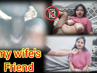 Finally I Fucked My Wife's Best Friend - Tamil Hot Video with Loud Moaning