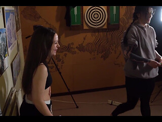 Strip-pong Stream with Argentinian Pornstars Gets Hot! Knock Knock Club