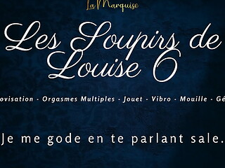 Les Soupirs de Louise 6 - French audio solo female orgasm