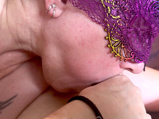 Amateur Wife Blowjob and Cum Eating Training, Part 1