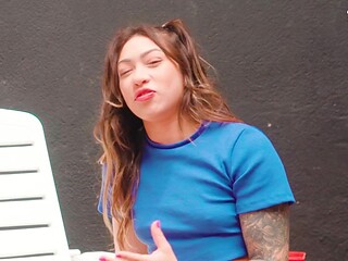 Hot Asian woman shares her favorite fantasies