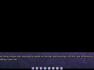 Futadomworld: Man Surrounded with Big Strong Muscular Futas in the Gym - Episode 4