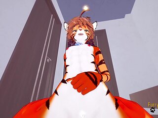 Furry Hentai - Pov Tigress Sucks Cock And Gets Fucked By Fox