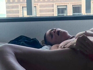MILF Gets Her Pussy Destroyed and Fill Her Mouth with Cum