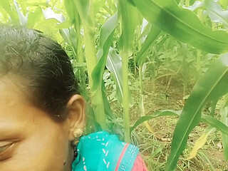 Sister-in-law called me to the field of maize today and sister-in-law sucked my cock and removed the water, then I picked up sister-in-law's two legs and fucked my sister-in-law loudly.