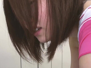 Busty Japan Scene 4: Beautiful Japanese Woman Ends up Having Hard Sex in Locker Room