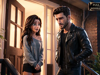Nora Comforts Elara - 3D Animated Lesbian Romance