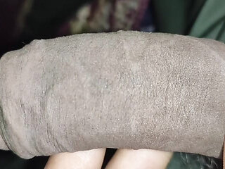 Indian Black cock Handjob mms video