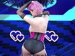POLE DANCING BLOWJOIB FOR PINK HAIR - KNOCKOUT MASTER - PART - 13