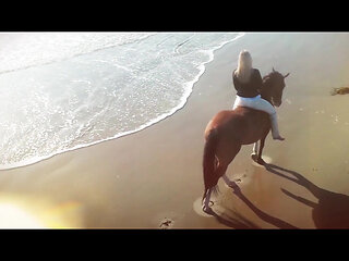 Blonde nasty girl loves to touch her pussy