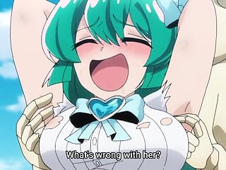 Magical girls fan service compilation